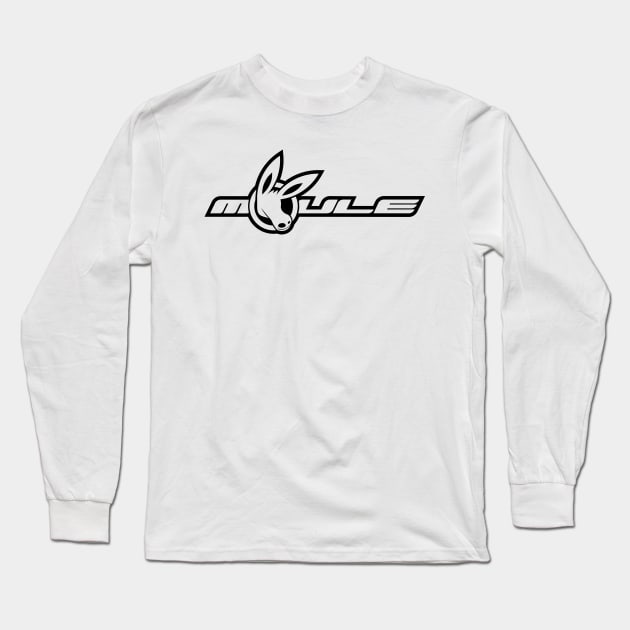 MOULE Logo Black Outline Long Sleeve T-Shirt by MOULE